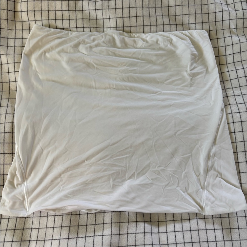 lululemon Wundermost white tube top